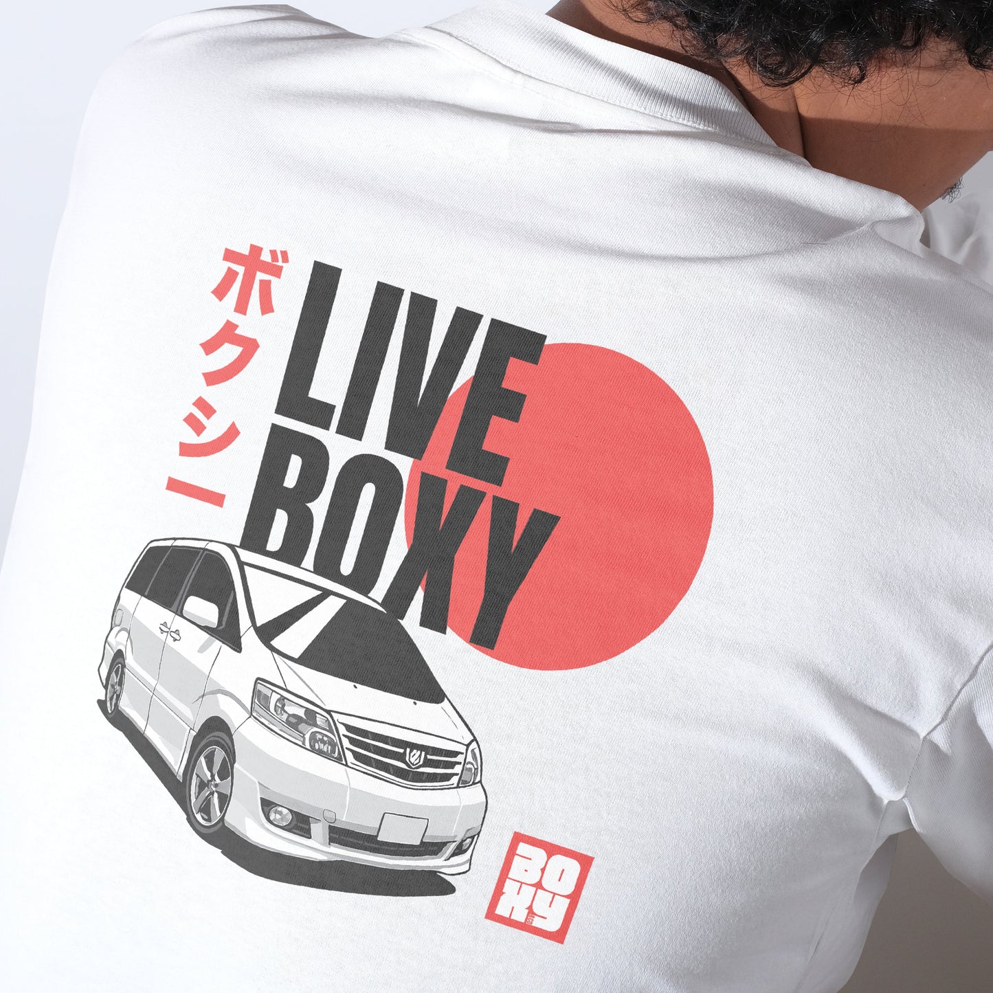 LIVE BOXY Graphic T-Shirt – Toyota Alphard 10 Series Edition | BOXY & CO